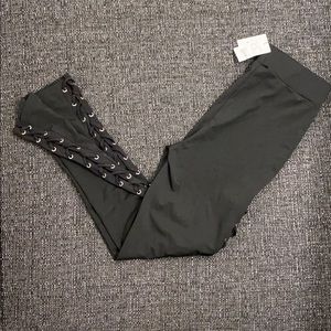 Side Tie Leggings